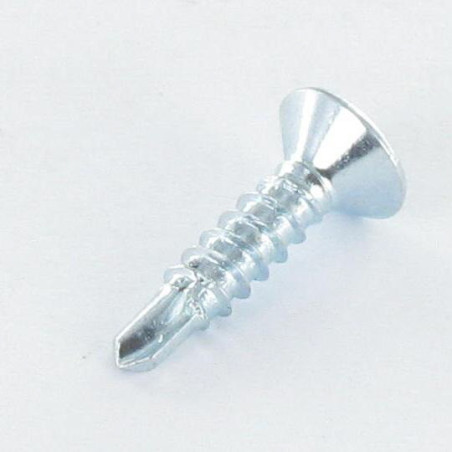 1 x SELF DRILLING COUNTERSUNK HEAD EMP CAR Square 2 4.8X32 ZINC PLATED