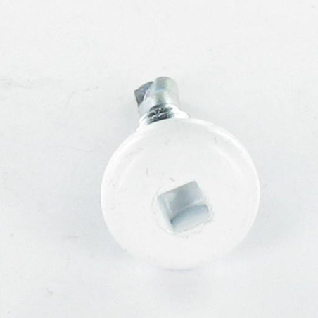 1 x Self Drilling Pan Head EMPR Square 4.2X19 Zinc Plated Ral9010/Pure White