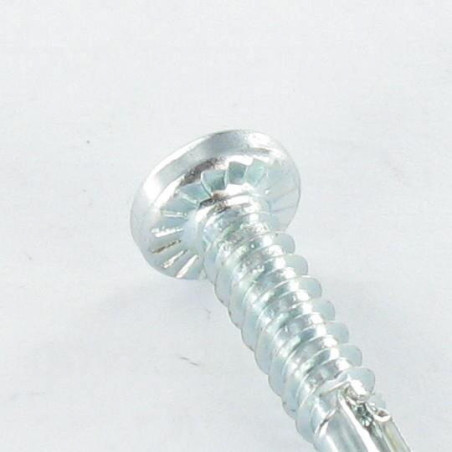 1 x SELF DRILLING PAN HEAD EMPR SQUARE 3.9X25 ZINC PLATED Square 2