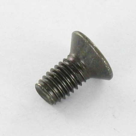 1 x Self Tapping Screw Countersunk Head M5X10 Pozi PZ2 Black Zinc Plated