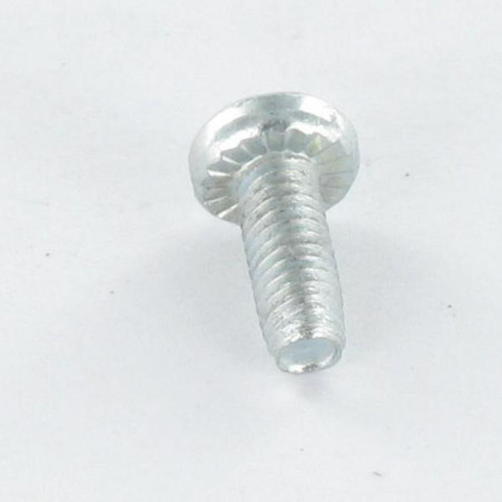 1 x Self Tapping Screw Pan Head Torx Thread Length: Slotted 4X10 With Serration Zinc Plated