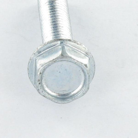 1 x Self Tapping Screw Hexagonal Head Flange Smooth 8X20 Zinc Plated
