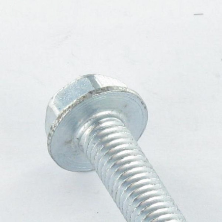 1 x Self Tapping Screw Hexagonal Head Flange Smooth M10X40 Zinc Plated