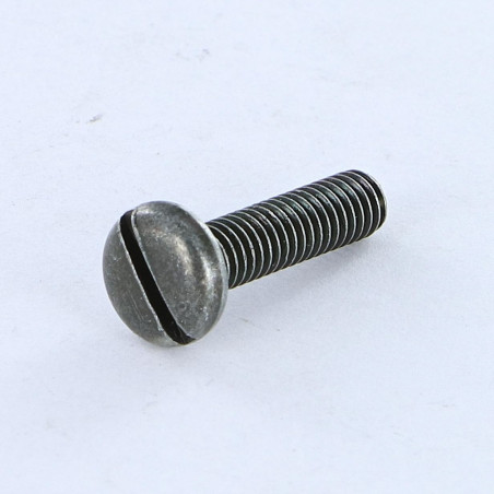 1 x Machine Screw Large Pan Head Slotted M4X16 Zinc Plated Green OLIV