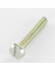 Machine Screw Large Pan Head Slotted M4X25 Thread Length:...