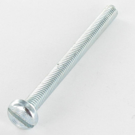 1 x Machine Screw Large Pan Head Slotted M5X10 Zinc Plated
