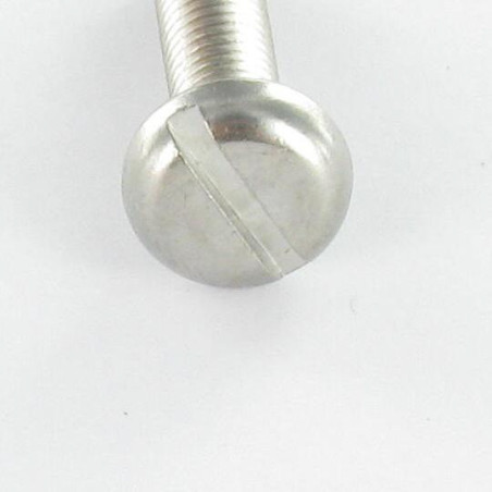 1 x Machine Screw Large Pan Head Slotted M6X16 Plain Chromed