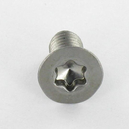 1 x Machine Screw Countersunk Head T30 M6X10 Class 10.9 Steel