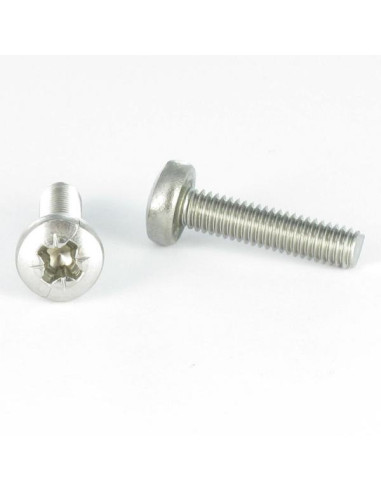 1 x Machine Screw Mushroom Head M6X80 Thread...