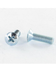 Machine Screw Pan Countersunk Head Pozi M6X30 Class 8.8...