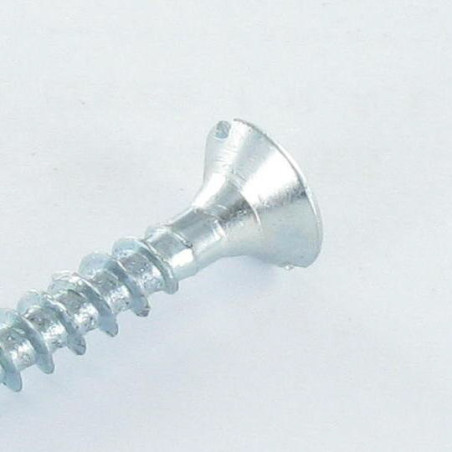 1 x Savis Chipsboard Screw Countersunk Head Slotted 3.5X16 Zinc Plated