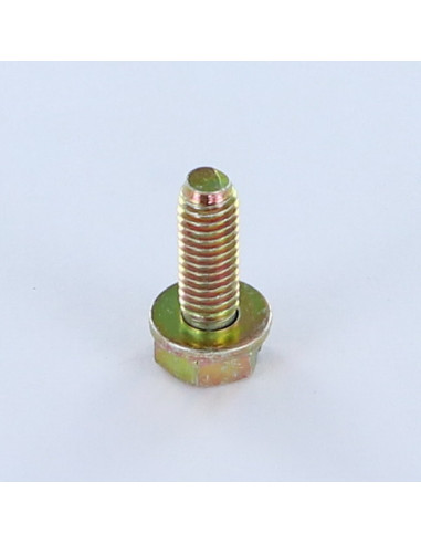 1 x Machine Screw Hex Head Slotted M6X18 With...