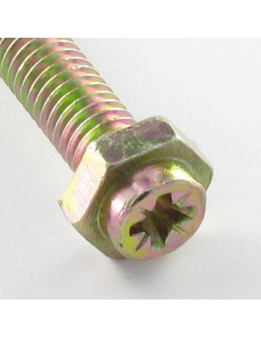 1 x Cassette Screw Hexagonal Head Pozi M6X45...