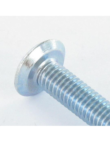 1 x Machine Screw flat Pozi M6X60 Point...
