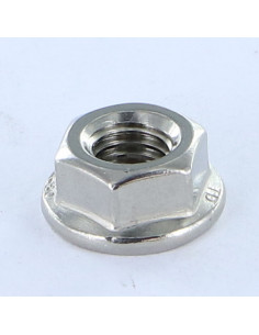 Hexagonal nut Stainless Steel A2 Flanche Without...