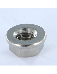Hexagonal nut Stainless Steel A2 Flanche Without... 2