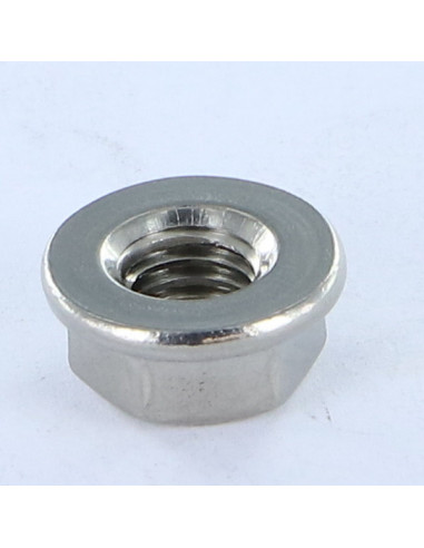 1 x Nut Hexagon Stainless Steel A2 Flanche...