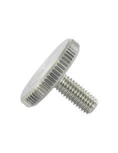Machine Screw Knurlled Low Stainless Steel A1 M5X10