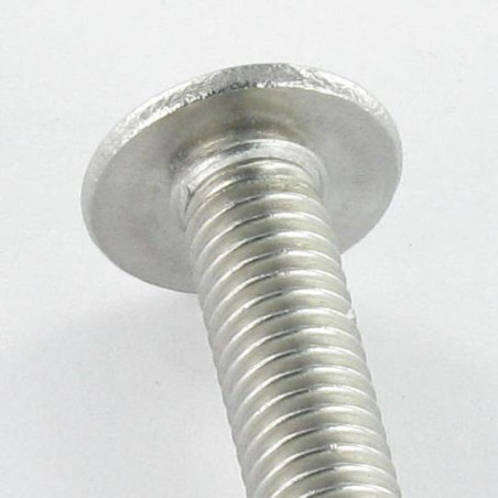 1 x Machine Screw Hex Socket Pan Head Cap Flange M5X30 Hexagon Socket 3 Stainless Steel A2