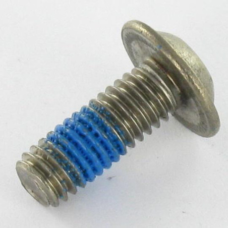 1 x Machine Screw Hex Socket Pan Head Cap Flange M8X50 Hexagon Socket 5 Stainless Steel A2 Patch Nylon