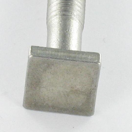 1 x Machine Screw M6X45 Head Square 10X10 EP4 Stainless Steel A2