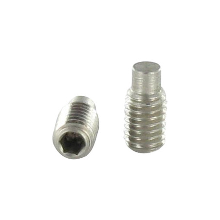 1 x Machine Screw Stainless Steel A2 Socket Head Hexagon Recess M4X6 Hexagon Socket 2 Dog Point