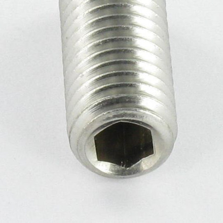 1 x Machine Screw Stainless Steel A2 Socket Head Hexagon Recess Hexagon Socket 2.5 M5X14 Flat Point