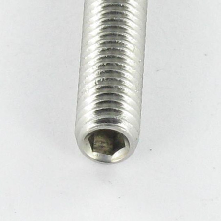 1 x Machine Screw Stainless Steel A2 Socket Head Hexagon Recess Hexagon Socket 6 M12X35 Cup Point