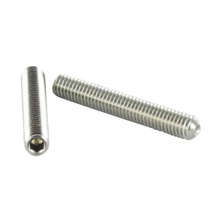 1 x Machine Screw Stainless Steel A2 Socket Head Hexagon Recess Hexagon Socket 4 M8X55 Cup Point