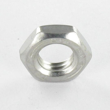 1 x Thin Nut M12 Thickness 6 Stainless Steel A2