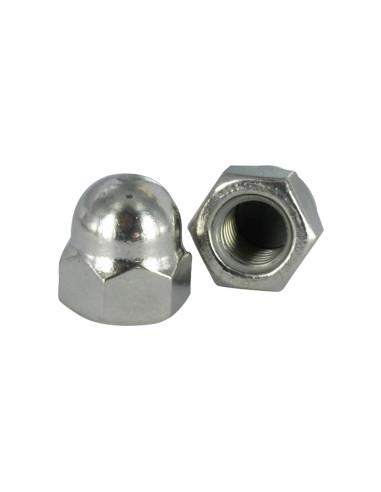 1 x Cap nut Stainless Steel A2 M5 Wax Lubricated