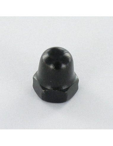 1 x Nut one-eyed Stainless Steel A2 M5 Black