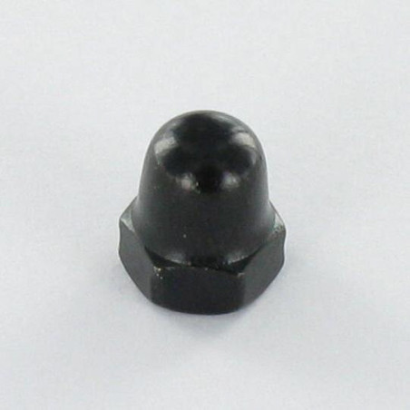 1 x Nut one-eyed Stainless Steel A2 M5 Black