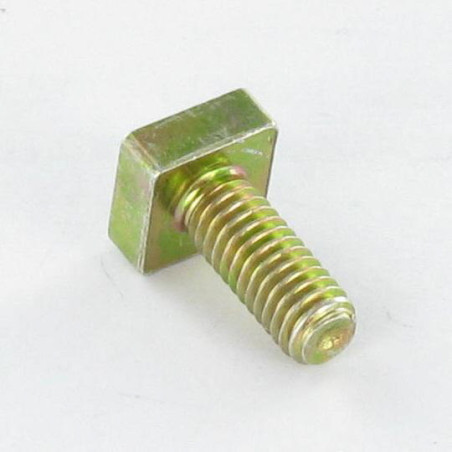 1 x Machine Screw Square Head 4X10 Zinc Plated Head 2.80 MAX