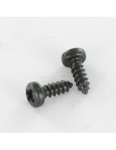 Thread Rolling Screw wide domed head Pozi 5.5X13 Black...