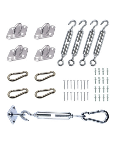 1 x Shade sail fixing kit Stainless Steel