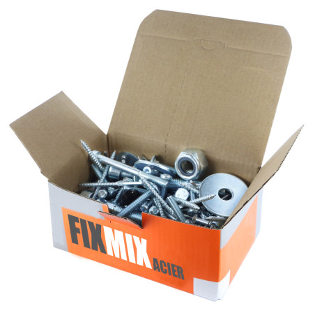 1 x Kilogram Of SCREWS VARIOUS In Steel FIXMIX