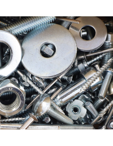 1 x Kilogram Of SCREWS VARIOUS In Steel FIXMIX