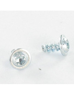 Screw Plastic Mushroom Head Pozi 2 5X50 Zinc Plated