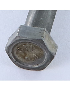 Bolt Partial Thread Hexagonal Head M8X80 Class 6.8 Steel 2