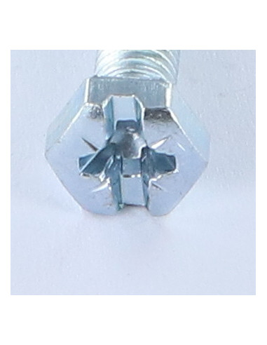 1 x Bolt Partial Thread Hexagonal Head Pozi And...