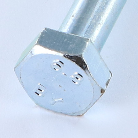 1 x Bolt Partial Thread Hexagonal Head M10X70 Thread Length: 12 Class 6.8 Zinc Plated S/PL17