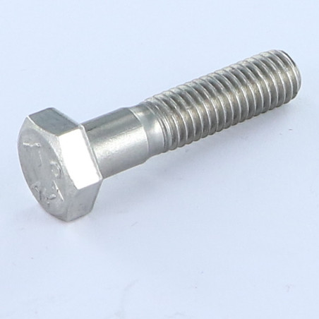 1 x Bolt Partial Thread Hexagonal Head M8X50 Stainless Steel A4