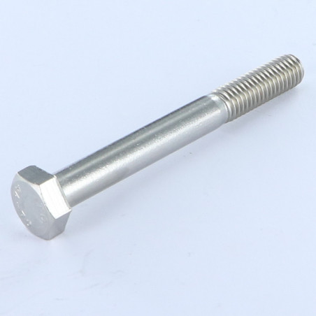 1 x Bolt Partial Thread Hexagonal Head M20X100 Stainless Steel A4