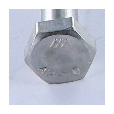 1 x Bolt Partial Thread Stainless Steel A2 Hexagonal Head M12X290