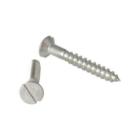 1 x Wood Screw Stainless Steel A2 Countersunk Head Slotted 2.5X16 micro screw