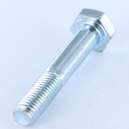 1 x Bolt Partial Thread Hexagonal Head M10X80 Class 8.8 Zinc Plated Cr3 96 Hbs Without Red Rust