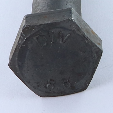 1 x Bolt Partial Thread Hexagonal Head M24X90 Class 8.8 Steel