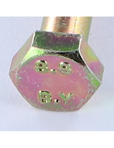 1 x Bolt Partial Thread Hexagonal Head M8X45...