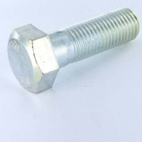 1 x Bolt Partial Thread Hexagonal Head M27X80 Class 8.8 Zinc Plated